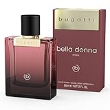 bugatti Parfüm Damen bella donna intensa EdP 60ml I sinnliches Eau de Parfum für jedes Alter und für jeden Anlass I elegante Kombination aus Kaffee, Jasmin & Patchouli I floral, erdig & warm