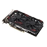 VBESTLIFE RX 580 Grafikkarte, 256 Bit 8 GB GDDR5 Computer Gaming Grafikkarten mit DP, HDMI, DVI, 16 PCI Express 3.0, Unterstützung 4K@60Hz HD, Dual Lüfter, für PC Gaming (580 8G D5)