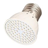 NOENNULL LED-Wachstumslampe Vollspektrum E27 5W AC220V 72 LEDs SMD2835 LED-Wachstumslicht Pflanze Blume Hydrokulturlampe