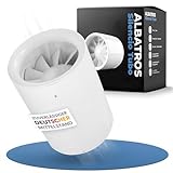 Albatros Rohrventilator 125mm Silencio Tubo - Extra Leise und Leistungsstark - Innovativer Rohr-Lüfter für Bäder, Küchen und Wohnräume - Schafft ein angenehmes Wohlfühlklima