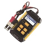 OUNONA 12V Autobatterie Tester Ladegerät Batterieanalysator Tool mit Schnelles Testergebnis Kompatibel mit Meisten Fahrzeugen Eu Stecker