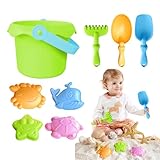 Strandspielzeug, lustiges Strandspielzeug-Set für | Leichtes Sandschloss-Bauset mit Formen, Eimer und Schaufeln für Aktivitäten im Freien in der Schule