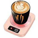 AYESY Kaffeetassenwärmer, Elektrischer Kaffeewärmer, Smart Tassenwärmer Teewärmer mit Aluminium-Metallplatte, Büro Gadgets, Getränkewärmer für Kaffee Kakao Milch, Geschenk für Kollegen und Freunde