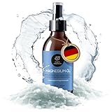 Ultra Pur MagnesiumÖl Spray 200ml - 100% Natürlich Reines Zechstein Öl von Organic Magnesium | Perfekt für Sport & Muskel entspannung| Flüssig MagnesiumChlorid Oil Konzentrat