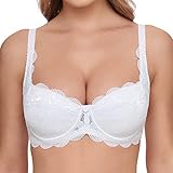 Susa Damen Wiesn-Zauber 8033 Balconette Dirndl-BH, Weiß (weiß 003), 95D