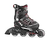FILA Skates 010620140 X-ONE Inline Skate Kid Black/RED Größe XL 38-41