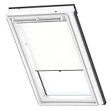 VELUX Original Sichtschutz-Rollo mit Haken (RHL), PK04, PK06, PK08, PK10, P04, P06, P08, P10, Weiß