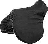 Sattelbezug aus Polarfleece schwarz WB