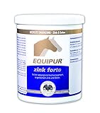 Vetripharm EQUIPUR Zink forte 1 kg Dose l Ergänzungsfutter für Pferde l Zink & Selen organisch gebunden