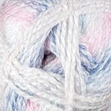 James Brett Baby Marble DK Strickgarn, weiche Doppelstrickwolle, 100 g Knäuel (Blau und Rosa, BM35)