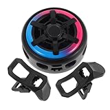 KOMBIUDA Magnetische Heizkörpertabletten Und Kühlanzeige Rgb Mobile Temperatur Lüfterzelle Beleuchtung Leichte Telefone Für Kühleres Gaming Mit Tragbaren Lichtern Telefongerät