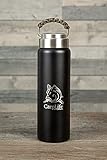 CarpLife Thermoflasche mit Thermoflasche, handgearbeitet, 600 ml, Fassungsvermögen, doppelwandig, Edelstahl, Camouflage-Farbe, tolles Geschenk zum Angeln