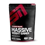ESN Massive Weight Gainer, Vanilla Ice Cream, 4000g