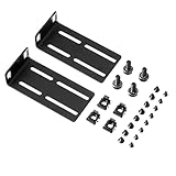 Rack Mount Kit Universal Adjustable 19' Rack Ears for HP/ProCurve/Aruba/OfficeConnect/HPE and Other Switches