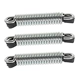 FOMIYES 3 Stück Fahrradanhänger Kupplungsfedern Verstellbarer Adapter aus Korrosionsbeständigem Material für Kinderfahrrad Lastenanhänger Stoßdämpfende Befestigung für Sicheres Radfahren