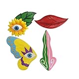 BESTonZON 1 Satz Anhänger für Baumstammdekoration Baumdekoration im Freien lustiges Baumgesicht Harz Baum Gesicht Handwerk Gartenverzierung Baumdekorationen Baumgesicht Handwerk Gartendekor