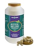 VitaIdeal ® Bittermelone 360 Kapseln - Momordica charantia - Tagesportion 900mg Bittermelone reines Pulver.