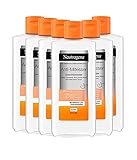 Neutrogena Anti-Mitesser Gesichtswasser Vorratspack - Porenreiniger mit Salicylsäure für unreine Haut, öl-und silikonfrei (6 x 200ml)