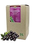 Bleichhof Schwarzer Johannisbeersaft - 100% Direktsaft, OHNE Zuckerzusatz, Bag-in-Box (1x 3l Saftbox)