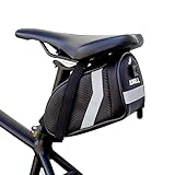 JuNell XL Satteltasche für Fahrrad wasserdichte Fahrradtasche für MTB Rennrad Citybike robust