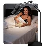 Tablet Bodenständer, Tablet Halterung mit Heavy Duty Base, um 360 Grad drehbar, Verstellbar, Metall-Tablet-Halterung, Handy-Ständer für iPad, Telefone oder Andere Geräte mit 5.5 bis 12.9 Zoll Bildschi