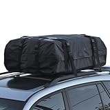 TEMKIN wasserdichte Dachtasche für Skoda Fabia Sedan 6Y3 / Roomster/Yeti/Yeti Outdoor 5L/5L Facelift, Staubdicht Verschleißfest Faltbares Tragbares Grosse Kapazität Dachgepäck