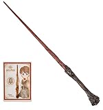 Wizarding World Harry Potter - Authentischer Harry Potter Zauberstab aus Kunststoff mit Zauberspruch-Karte, ca. 30,5 cm, Spielzeug für Kinder ab 6 Jahren, Fanartikel