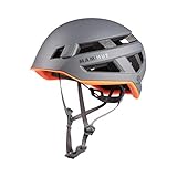 Mammut Crag Sender Helmet | Kletterhelm für Damen und Herren, Ausrüstung für Bergsteiger | Titanium, 52-57 cm
