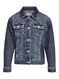 ONLY Girl Jeansjacke Dunkelblaue 152Medium Blue Denim