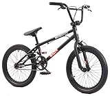 KHE BMX Fahrrad Blaze 18 Zoll patentierter Affix Rotor schwarz matt nur 10,2kg