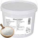 Epsom-Salz (Bittersalz) 1 kg – Reines Magnesiumsulfat als Badesalz zur Entspannung von Muskeln & Gelenken