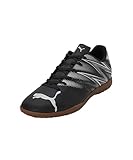 PUMA Herren Attacanto It Fussballschuh, Black Silver Mist, 43 EU