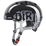 uvex kid 3 - robuster Fahrradhelm für Kinder- individuelle Größenanpassung - optimierte Belüftung - dirtbike black - 51-55 cm