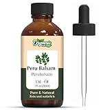 Organic Zing Peru Balsam (Myroxylon Balsamum) Oil | Pure & Natural Essential Oil for Aroma, Diffuser, Haircare & Skincare- 30ml/1.01fl oz