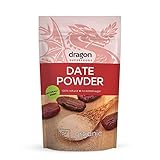 Dragon Superfoods Dattelpulver-100% Bio, Vegan und Glutenfrei, Natürlich süß, 6 x 250g Multipack