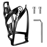 Teamkio Flaschenhalter Fahrrad Getränkehalter Fahrrad Trinkflaschenhalter Leicht Wasserflaschenhalter Flasche Halter Rack für MTB Rennrad Mountain Road Bike Schwarz