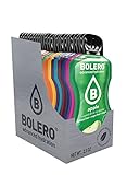 Bolero Drinks Kennenlernpaket STICKS MIX 24x3g I erfrischendes zuckerfreies Getränkepulver mit Stevia gesüßt | Vitamin C | Diabetiker | ein gesünderes Getränk für Familie und Freunde