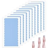 120 Stück Hair Extension Tape Haarverlängerungsband, doppelseitiges Haarband, selbstklebendes Ersatzband für Haarverlängerungen, Echthaar-Tape-Tabs, Tape-in-Verlängerungs-Ersatzband, Perückenband
