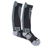 Dainese Herren 1915954-604-l Motorrad Socken, Mehrfarbig (Schwarz/Anthrazit), 44 EU