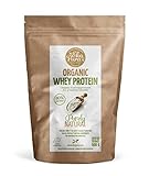 Ekopura Bio Molkenprotein 500g | 80 % Protein | Ohne Hormone, GVO, Soja, ohne Zusatzstoffe | Ohne Zuckerzusatz | Muskelwachstum, Erholung | Natürlicher Geschmack | Bio-zertifiziert