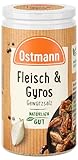 Ostmann Gewürze - Fleisch & Gyros Gewürzsalz | Pikantes Gewürz mit mediterraner Note für gegrilltes und gebratenes Fleisch | Mit praktischem Streuaufsatz | 50 g im Streuer