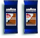 pieroworld – 100 Kapseln Lavazza Espresso Point Kaffeepads Crema & Aroma,100 Kapseln, 625g(2er Pack)