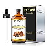 EUQEE Ätherische Öle Myrrhe 118ml, 100% Reine Myrrhe Öl für Diffuser, Therapeutischer Qualität Ätherisches Aromatherapieöl, Duftöle für Luftbefeuchter, Entspannung, Kerzenherstellung