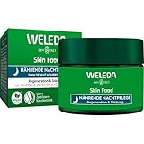 WELEDA Bio Skin Food Nachtpflege Regeneration & Stärkung - Naturkosmetik Hautpflege Gesichtscreme mit Inka Nussöl, Sheabutter & Rosmarin. Natürliche Gesichtspflege Feuchtigkeitscreme (vegan / 40ml)