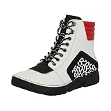 Rieker Damen 45904 Schnürstiefel, Beige, 39 EU