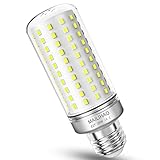 MAILIHAO 25W LED Mais Glühbirne,6000k Kaltweiß 2500 Lumen 200W Entspricht Glühbirnen Nicht dimmbar E27 Edison Schraube,1er-Pack