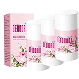 Deo Roll-On Set, Körperdeodorant Parfüm,Deodorant mit Floralem Duft, Rose Lavendel Duft, Wirksam Gegen Schwitzen und Geruchsbildung,langanhaltende Frische (3)