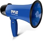 Pyle Megafon-Lautsprecher PA Bullhorn, 0, blau