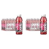 ganic Traube Acai - aromatisiertes Wasser, Vitaminwasser - Magnesium, Vitamin B6 und B12 - Kalorienarm, Vegan (12 x 500 ml) (Packung mit 2)