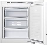 Siemens GI11VAFE0 iQ500 Einbau-Gefrierschrank / E / 167 kWh/Jahr / 72 l / lowFrost / freshSense / softClosing Tür / Flachscharnier